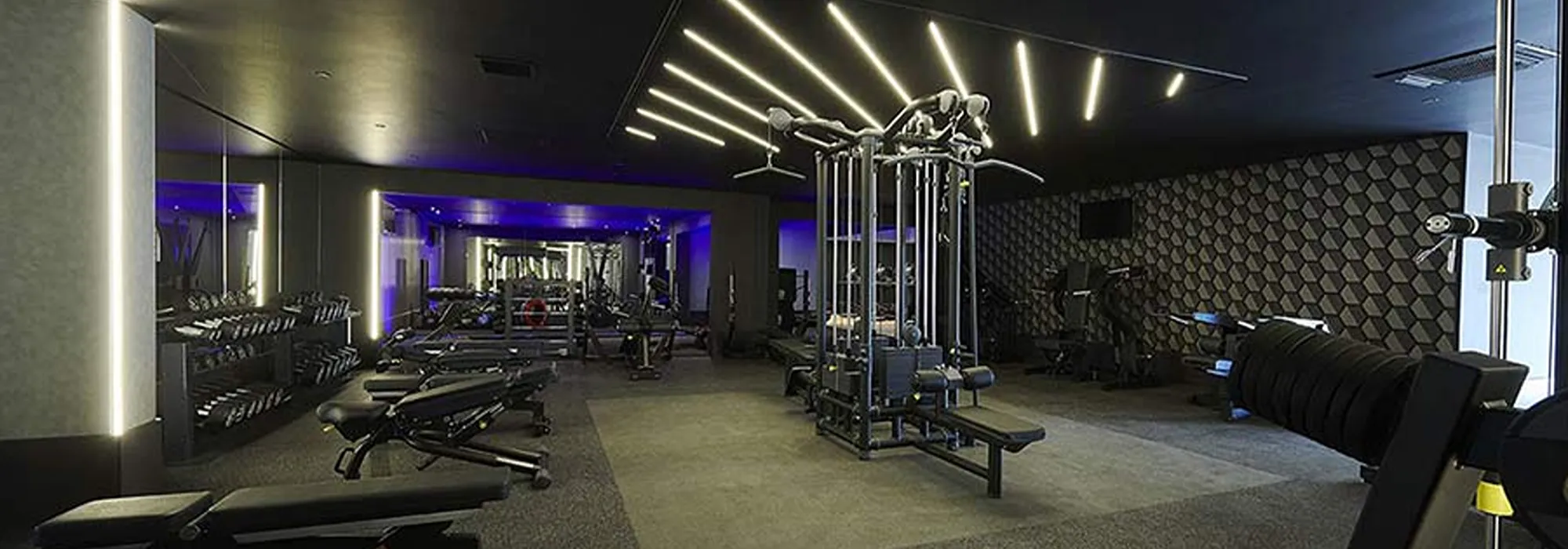 Rubber flooring installation in Honolulu, HI gym 