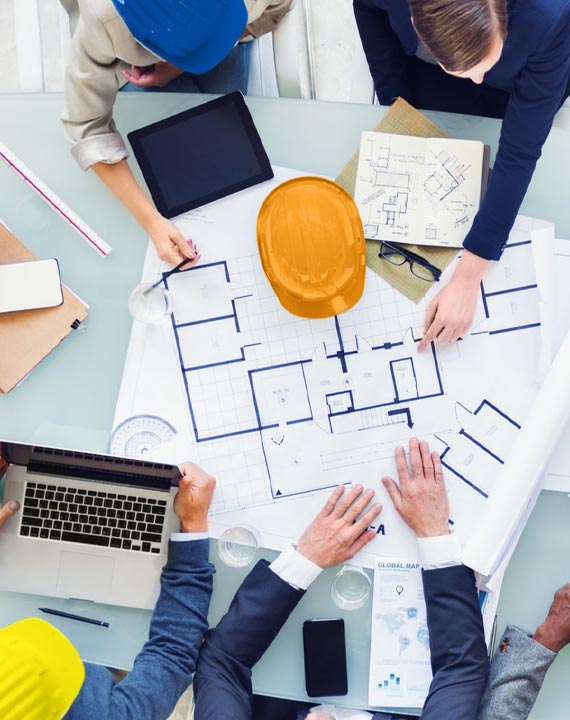 Installed laminate flooring in home