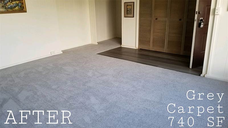 740 SF Grey Carpet in Mililani, HI from American Floor & Home