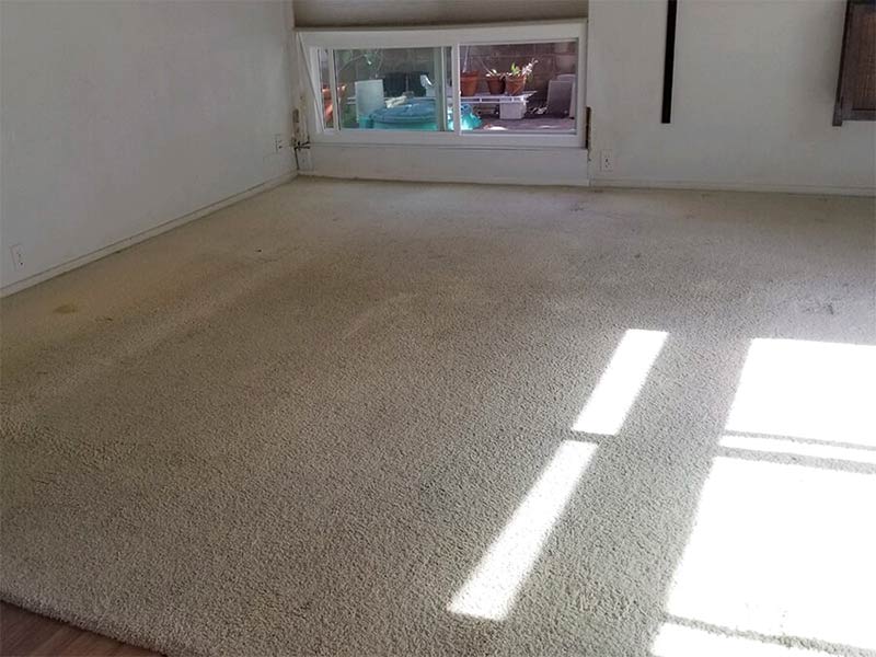 Before a carpet replacement in Kailua, HI from American Floor & Home