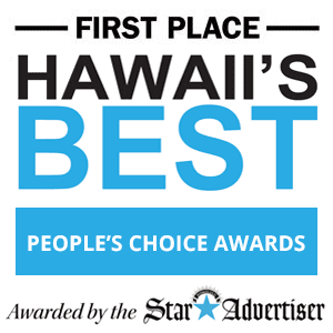 First Place Hawaii's Best People's Choice Awards logo
