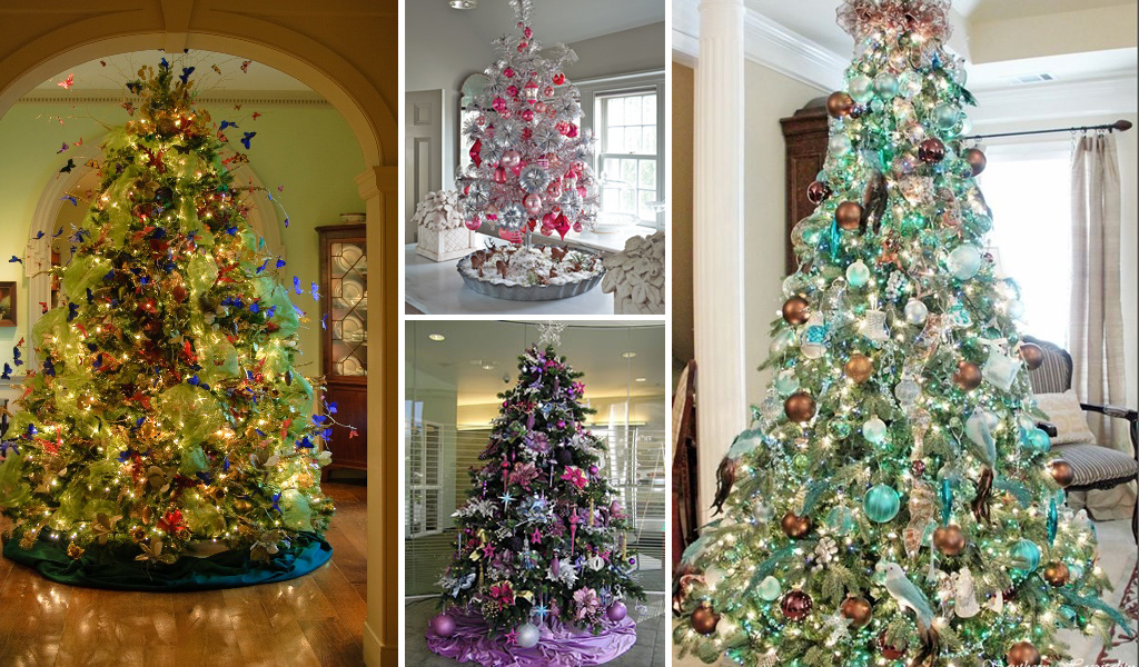Glammed Up Christmas Tree Ideas christmas tree decorating ideas